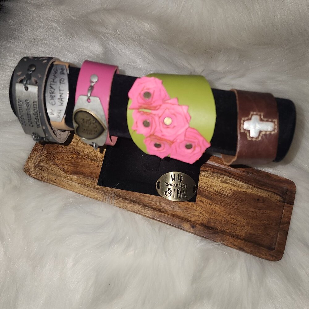 Leather  Bracelet Set – 5 Unique Styles